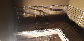 Турецкий хаммам во время проведения работ.