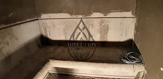 Турецкий хаммам во время проведения работ.