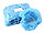 Шапочка-берет (шарлотта) голубая пл.10, фото 3