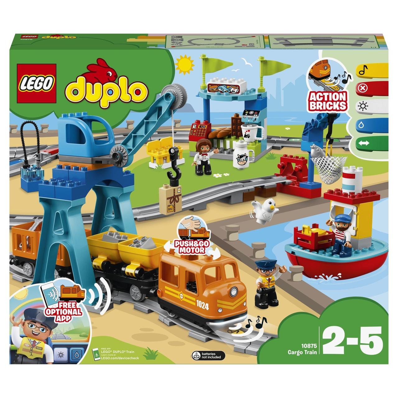 10875 Lego Duplo Грузовой поезд, Лего Дупло