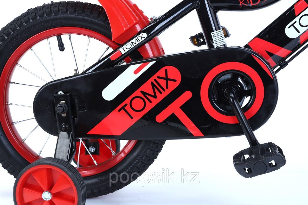 Детский двухколёсный велосипед Tomix JUNIOR CAPTAIN 18, красный - фото 4 - id-p90618617