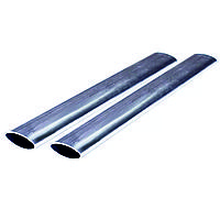 Труба стальная плоскоовальная А 28х10х2 мм Ст2кп (ВСт2кп) ГОСТ 32931-2015