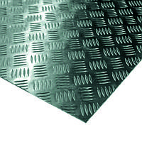 Лист алюминиевый рифленый АМц (1400) ТУ 1-804-432-2006 Диамант