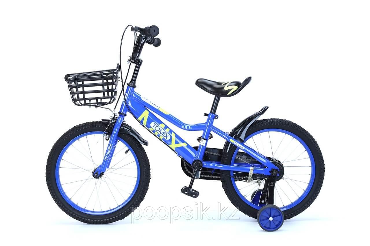 Детский двухколёсный велосипед Tomix JUNIOR CAPTAIN 18, синий - фото 1 - id-p90651115