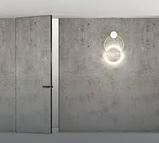 Дверь Скрытая «INVISIBLE» Нестандарт 2200мм черная кромка, фото 7