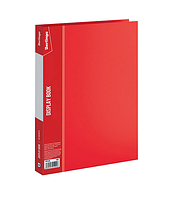 Папка с файлами Berlingo "Standard" на 20 вкладышей, красная
