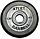Диск олимпийский Barbell Atlet черный обрезиненный (1,25 кг), фото 3