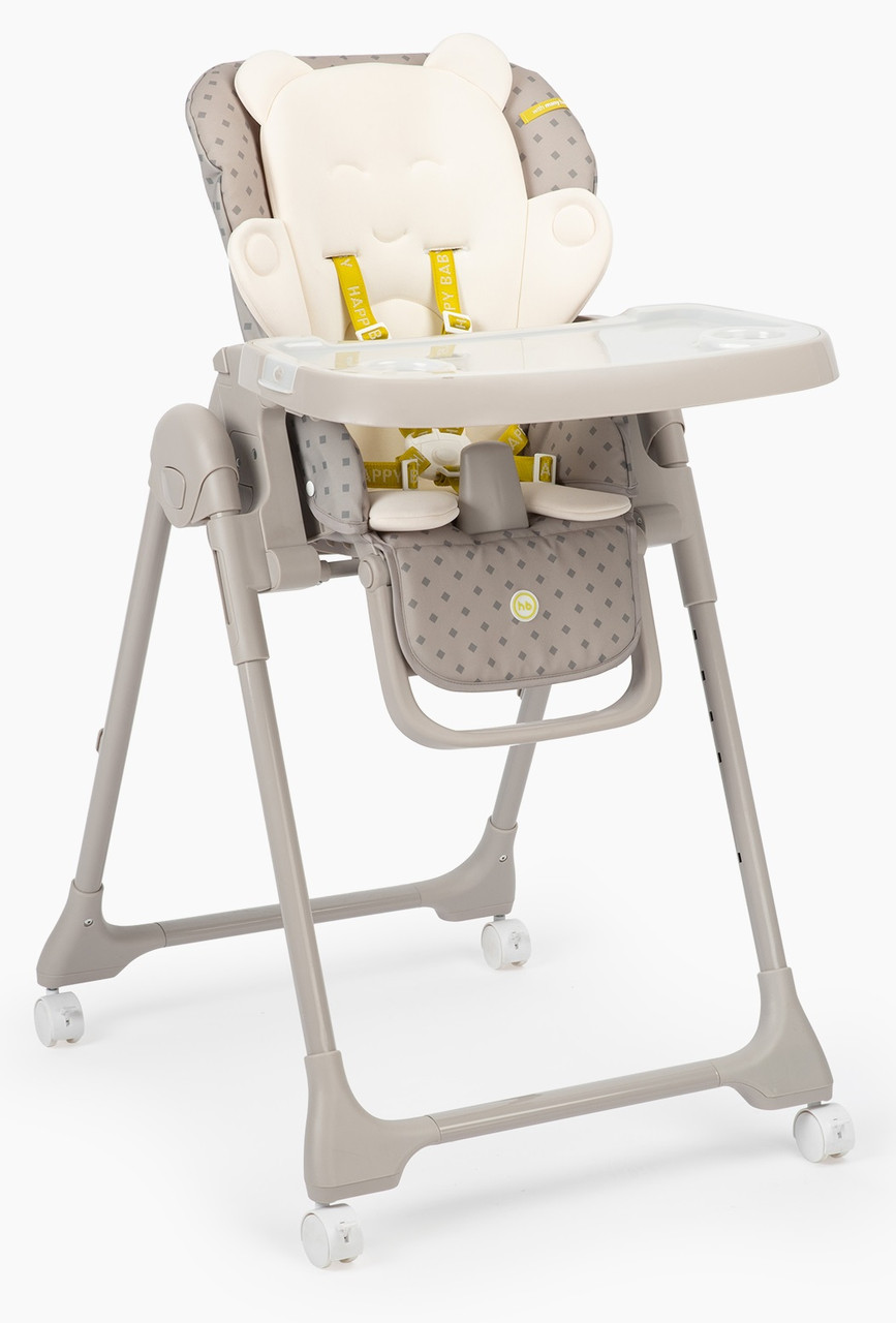 Стул для кормления Happy Baby William Pro - серый