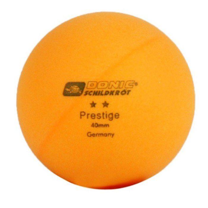 Мячики для настольного тенниса DONIC Prestige 2, 6 шт, оранжевый - фото 2 - id-p50205502