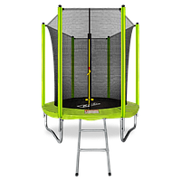 Батут Arland 6ft с внутренней сеткой и лестницей