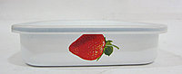Лоток 0,8л "Сочная клубника" С-2506/4