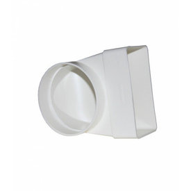 Соединитель 90, прямоугольного воздуховода 55х110 с круглым D100