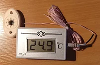 Термометр электронный для сауны и бани.ТЭС-2Pt., фото 2