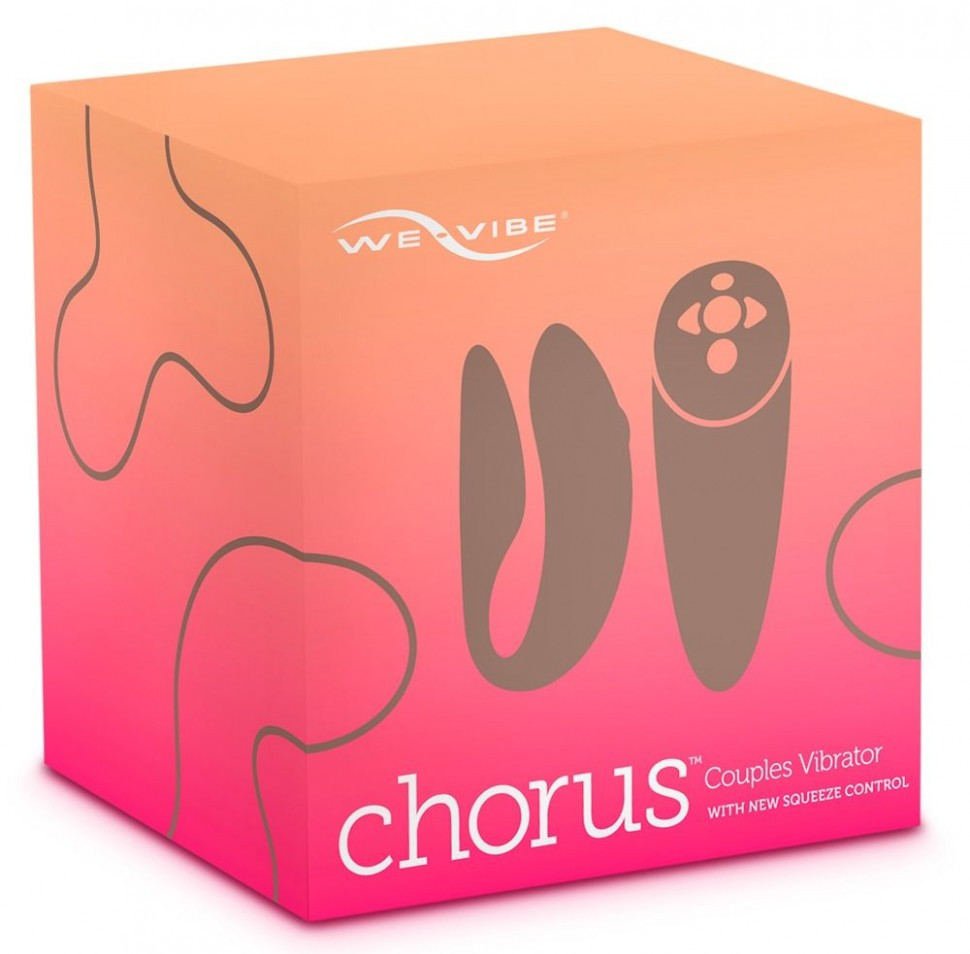 Вибратор для пар WE-VIBE CHORUS (розовый)