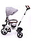 Трехколесный велосипед с поворотным сиденьем Tomix Beatle, серый, фото 2