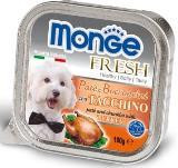 Monge Fresh 100г с Индейкой паштет для собак Pate with Chunkies Turkey