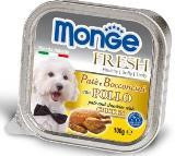 Monge Fresh 100г с Курицей Паштет для собак Pate with Chunkies Chicken
