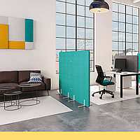 Акустическая перегородка мобильная