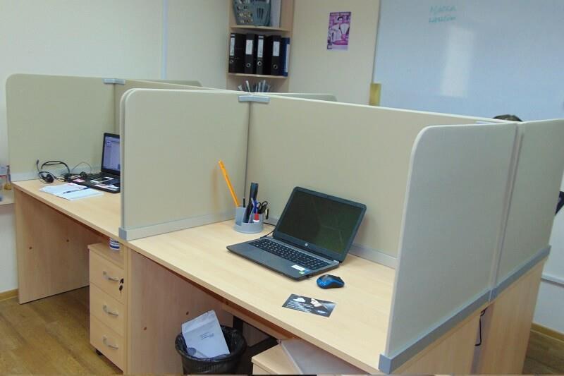 Акустический экран для стола