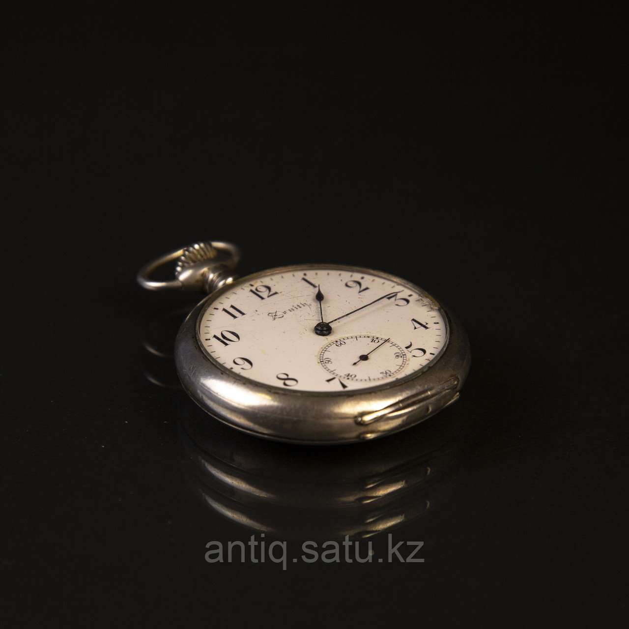 Серебряные карманные часы «Zenith» (Зенит) Grand Prix Paris 1900 Швейцария, 800 проба Вес 95 грамм - фото 2 - id-p90753571