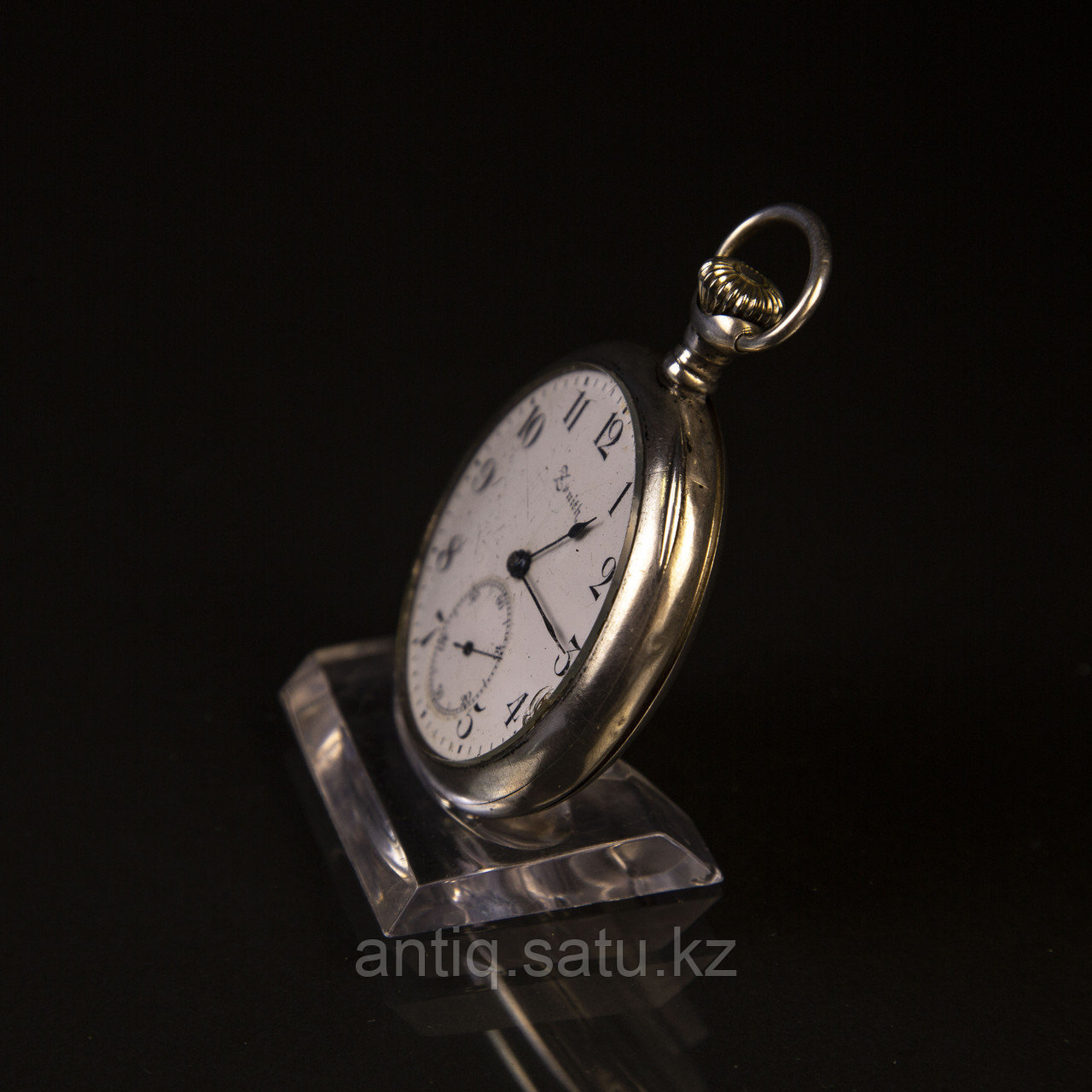 Серебряные карманные часы «Zenith» (Зенит) Grand Prix Paris 1900 Швейцария, 800 проба Вес 95 грамм - фото 5 - id-p90753571