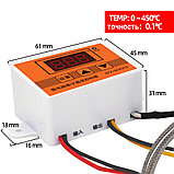Терморегулятор высокотемпературный термостат до 450 °С и твердотельное реле 40А с нагрузкой до 6200 Вт, фото 5