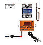 Терморегулятор высокотемпературный термостат до 450 °С и твердотельное реле 40А с нагрузкой до 6200 Вт, фото 2