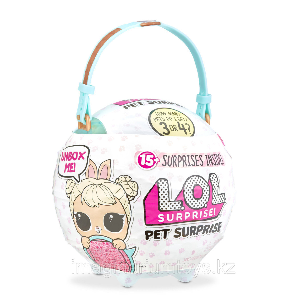 LOL Surprise Biggie Pet ЛОЛ Большой питомец кошечка Cottontail QT