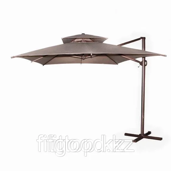 Зонт уличный Frido (3х4м), Бежевый - фото 1 - id-p90760589