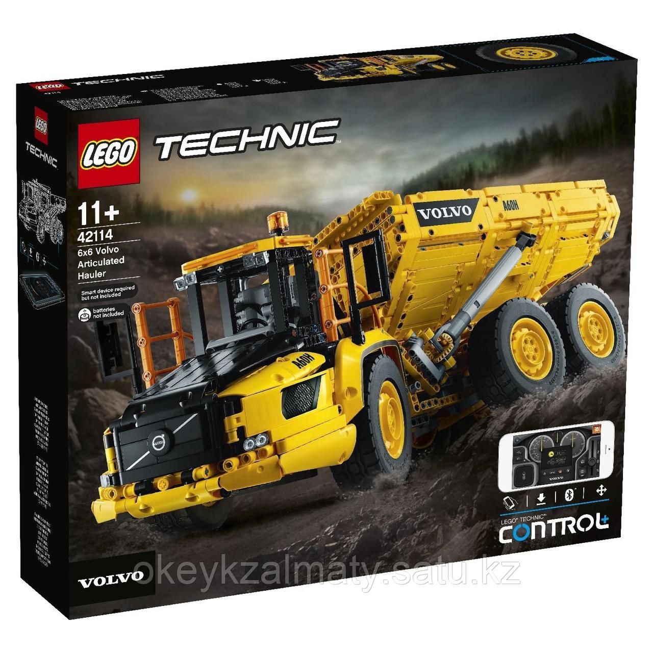 LEGO Technic: Самосвал Volvo 6x6 42114