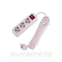 Удлинитель с/з 3 входа 7 метра с выключателем