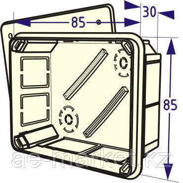Электроустановочная коробка для подштукатурного монтажа - фото 2 - id-p90765398