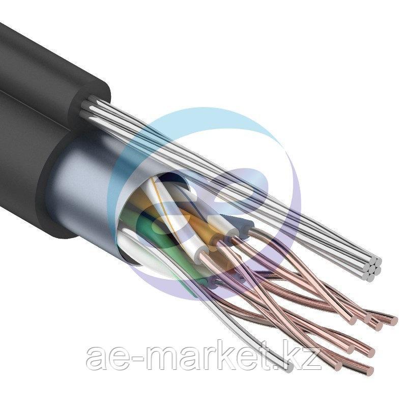 Кабель FTP  4PR  24AWG  CAT5e  305м  OUTDOOR + ТРОС*7  REXANT