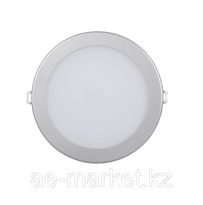 LED Спот панель круг. встр. 18w d242 4000K серебро.