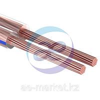 Акустикалық кабель, 2х0,75 мм2, м лдір BLUELINE, 100 м. REXANT