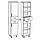 Пенал Corozo "КОРАЛЛ 40 Z2" правый K302137, фото 3