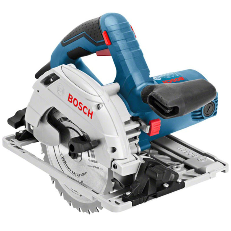 Пила дисковая GKS 55 + G BOSCH арт.0601682000 (мощность-1200 Вт, частота вращения на х.х.-4900 об/мин,