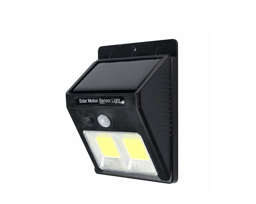Светильник 20W 5000K с солнечной панелью и с датчиком движения COB Wall lamp LF-1502