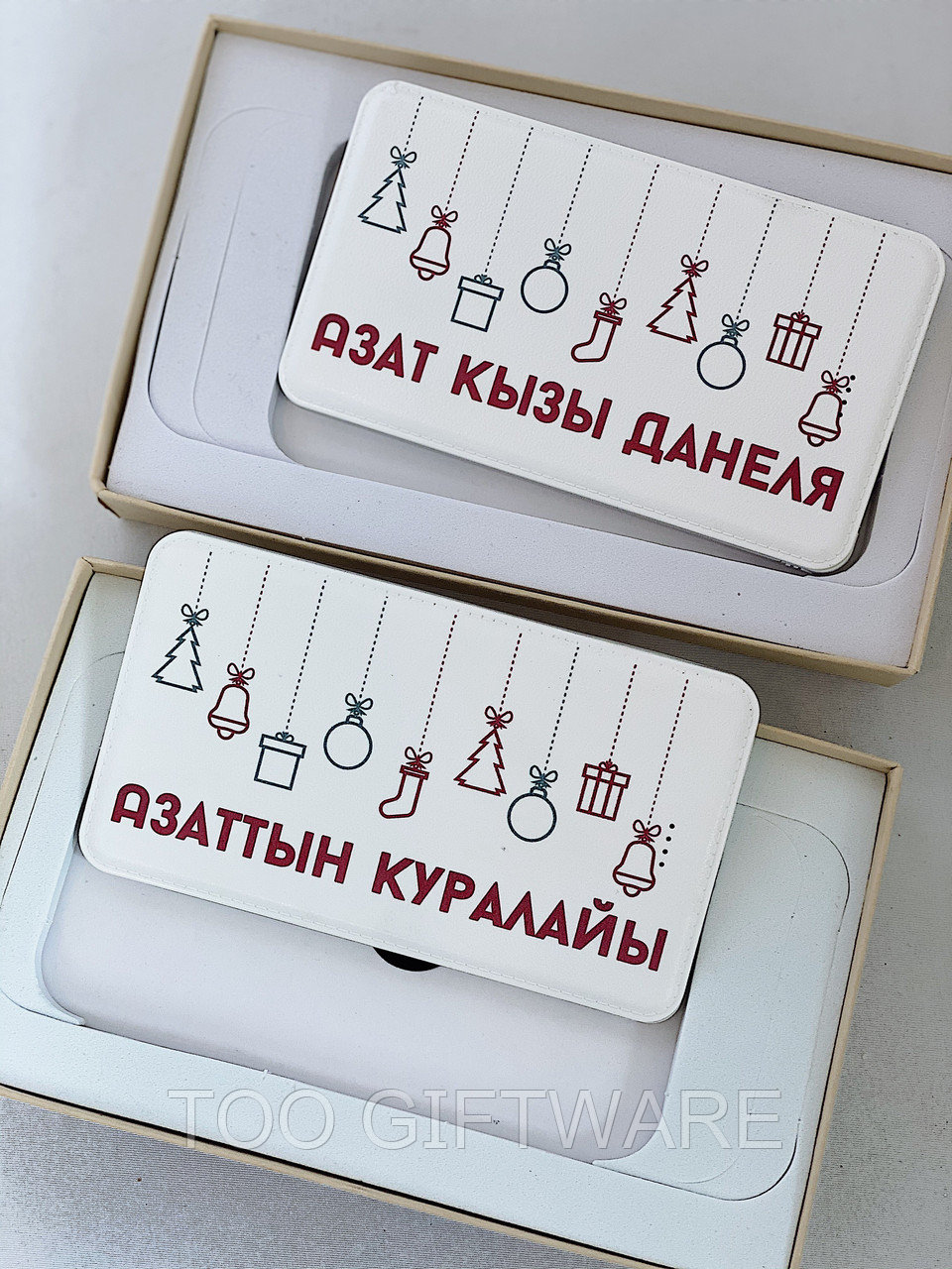 Нанесение логотипа на повербанк