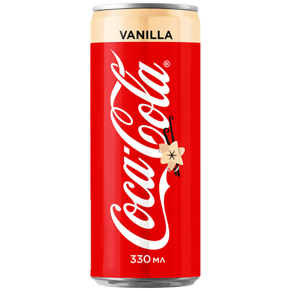 Coca-Cola Vanilla 330ml Россия (12шт-упак)