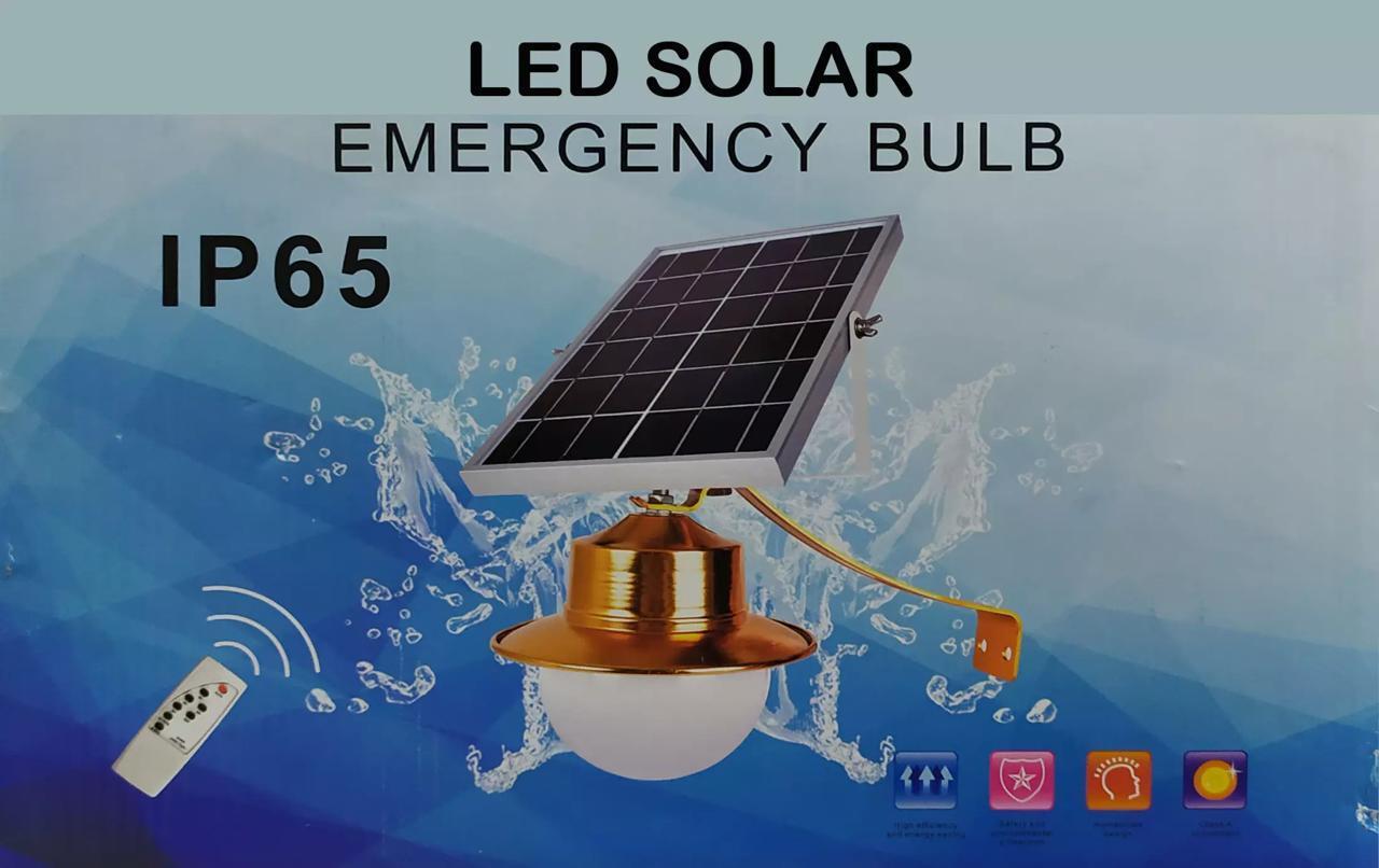 Cветодиодная лампа 80W IP65 с управлением солнечная аварийная лампа