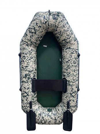 Лодка АКВА-ОПТИМА 190 камуфляж пиксель зеленый, фото 2