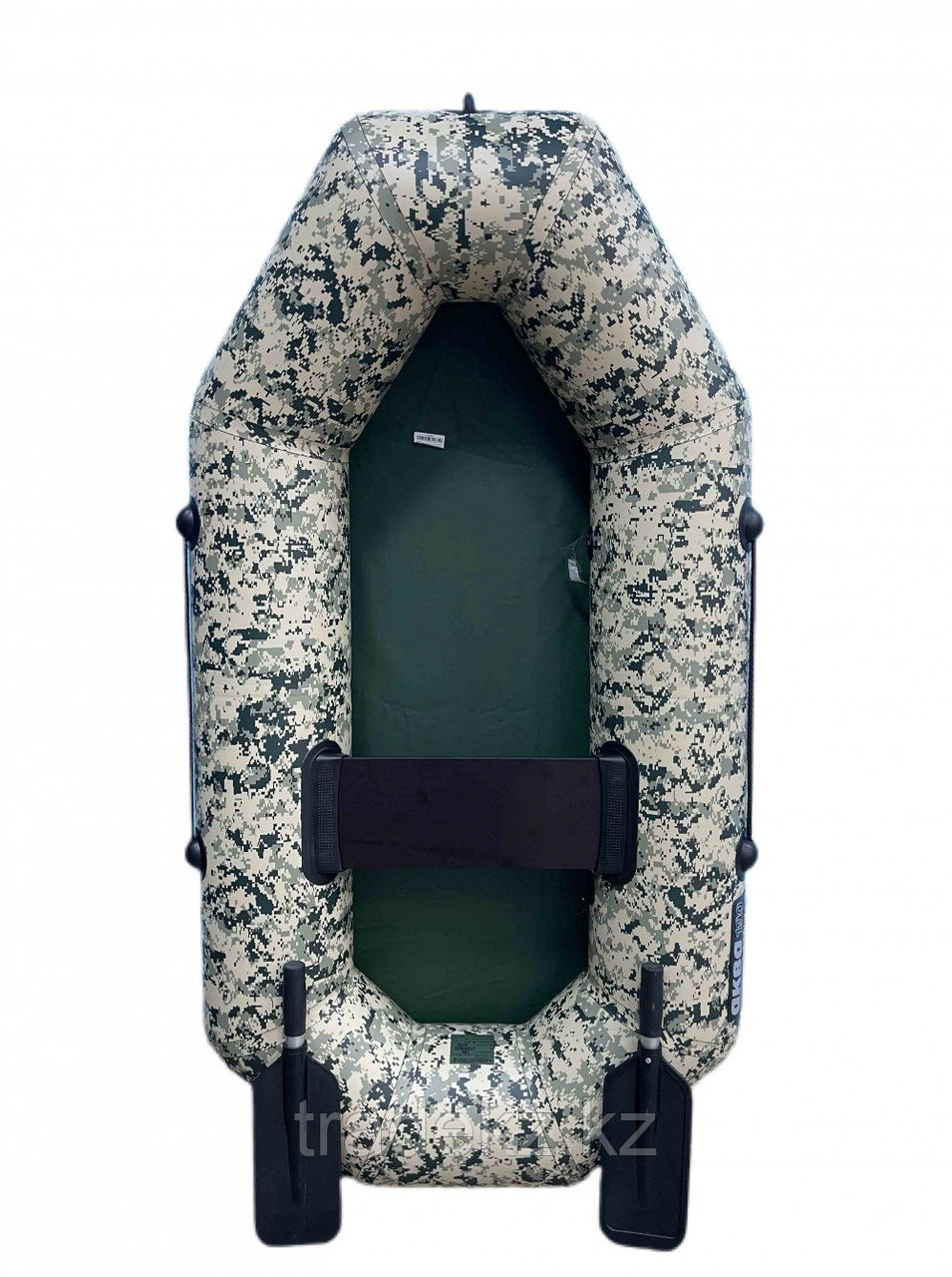Лодка АКВА-ОПТИМА 190 камуфляж пиксель зеленый - фото 1 - id-p90782989