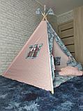 Детский большой вигвам Фламинго, фото 4