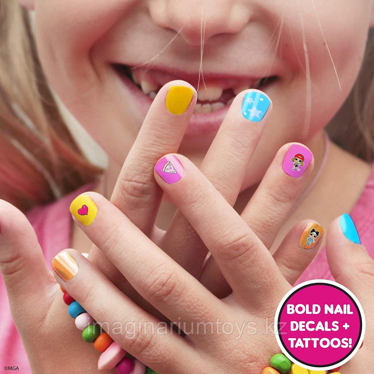 Детская косметика LOL Surprise Лак для ногтей с изменением цвета и аксессуарами - фото 4 - id-p90784444