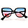 Солнцезащитные очки с голубовато розовыми стеклами UV 400 O'NeeiLL D9105 черные, фото 7