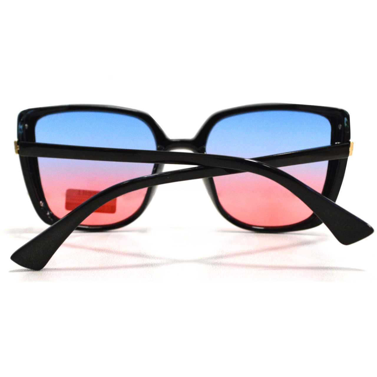 Солнцезащитные очки с голубовато розовыми стеклами UV 400 O'NeeiLL D9105 черные - фото 7 - id-p90790090