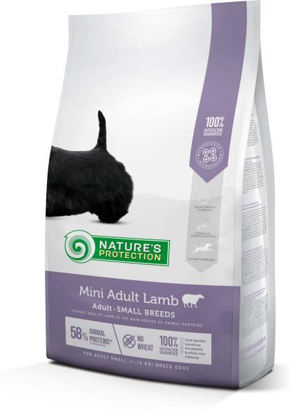 Корм Nature's Protection Adult Mini Lamb для мелких пород ягненок 500 гр