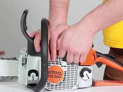 Эксплуатация бензопилы STIHL (ШТИЛЬ)