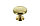 Ручка кнопка диаметр 32 мм, отделка золото матовое, фото 2